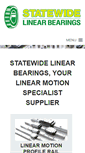 Mobile Screenshot of linearbearings.com.au